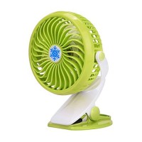 Becoler Mini Handheld Fan-Battery Operated Clip On Mini Desk USB Fan Adjustable Speed Cooling Portable Small Stroller Fan for Traveling Fishing Camping - B07DFKWGXG